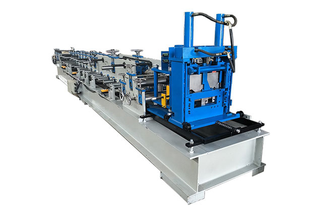 C U light steel keel roll forming machine