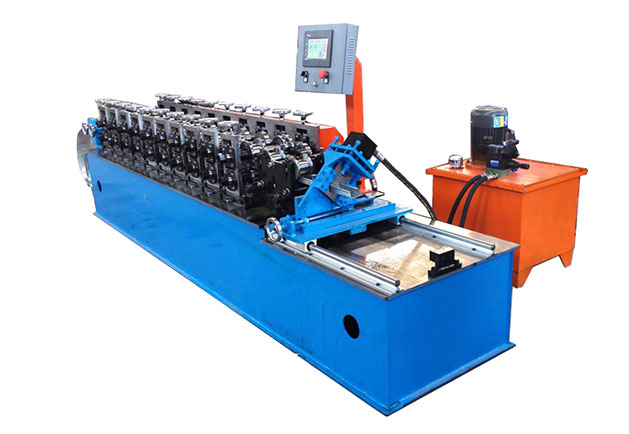 Angle light steel keel roll forming machine