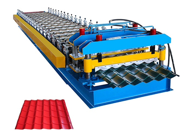 Various Styles Ibr Metal Galvanized Roof Sheet Glazed Tile Roll Making Forming Machine